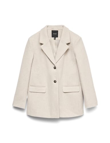 Blazer loose felt VERO MODA veste effet feutré manches longues