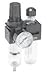 C35-02BLAHCA Parker Watts Filter/Regulator/Lubricator