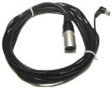 Cable de alimentación XLR LP 1XLR de 10 pulgadas de 3 pines para panel de luz led