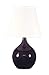 House Of Troy GS50-OT Scatchard - 13.5" One Light Mini Accent Lamp, Oatmeal Finish with White Linen Hardback Shade