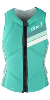 O'Neill Womens Slasher Comp Impact Vest 4938EU - Opal/Mirage Tropical