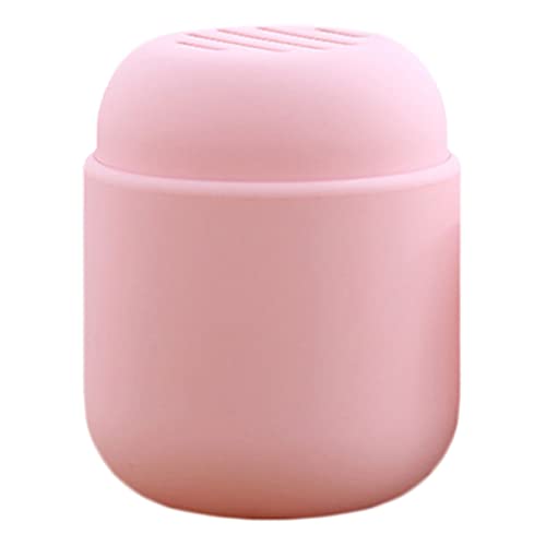 Gatuida Porta Borlas de Silicona Estuche para Esponjas de Maquillaje 1 Pieza Compacto y Portátil para Accesorio de