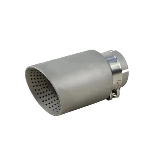 Punta Tubo Escape Para VW Para Golf 6 7 R Para GTI Para Tiguan 1 Uds. De Tubo Escape Con Punta Silenciador Chorro Arena Mate Acero Inoxidable(63MM-114MM-1pcs)