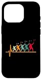 Photo Gallery custodia per iphone 16 pro uomo retro heartbeat badminton player vintage Photo Gallery custodia per iphone 16 pro uomo retro heartbeat badminton player vintage