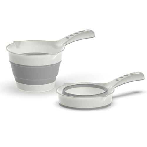 Katlanabilir Banyo Maşrapası, Akordiyon Koçero 27cmx17cmx4 cm