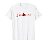 j'adore deluxe hotel & spa J 'Adore Typ Tee für Damen, Mädchen, Herren. Tolle Geschenkidee für Freund, Freundin, Freunde und Eltern. Für den Alltag, Urlaub, Reisen. Kann Tag und Nacht getragen werden.
