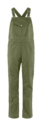 Fjällräven Damen Vardag Dungaree Hose, Green, L