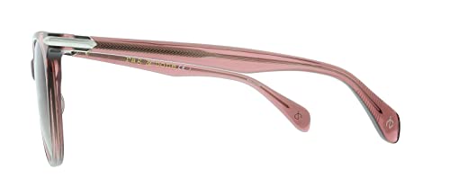 Rag & Bone 1040/S Sunglasses - Red Dark Gray Gradient Oval 53mm New & Authentic3