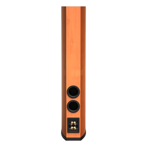Image of CERWIN-VEGA! Home Audio LA365 6.5 inch 300 Watts 3-Way Tower Speakers (Cognac)