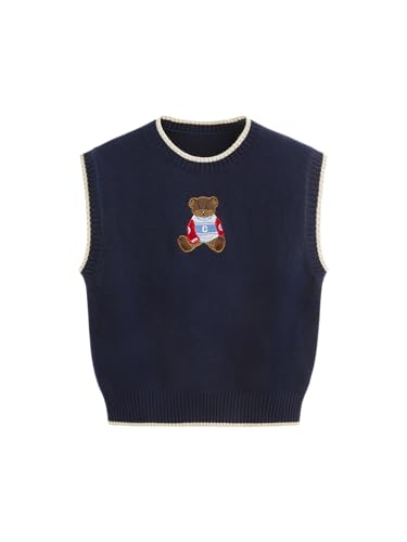 Image of CIDER Women's Sweater Vest Knit Sleeveless Pear Cute Graphic Tank Top | Fun Tops, Fall, Trendy Outfits