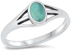 Anello Donna In Argento Sterling 925 Fatto A Mano, Stile Boho Con Pietre Naturali Onice, Occhio Di Tigre, Corniola E Agata, Taglia 22 - 4