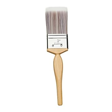 Fit For The Job 2 inch Diamond DIY Paint Brush For A Smooth Finish Painting with Emulsion, Gloss and Satin Paints on Walls, Ceilings, Furniture, Wood & Metal, 2" 50mm