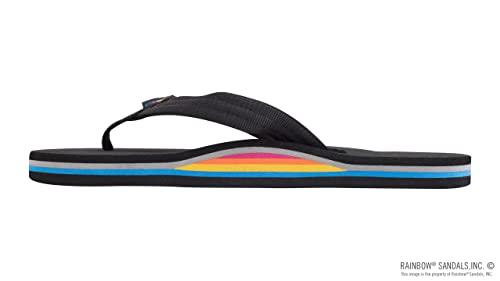 Rainbow Sandals Women’s Single Layer Classic Rubber w/EVA Filled Nylon Strap2