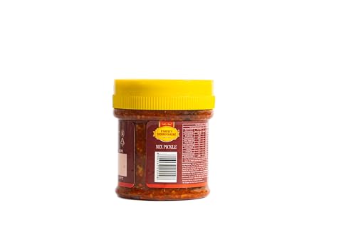 Image of Shree Siddhivinayak Mixed Pickle (Achar) | Homemade & Ready to Eat | Authentic Indian Taste | No Artificial Colors | 100g Jar | Pack of 1 | Vegetarian