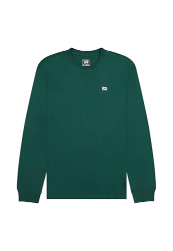 T-Shirt Homme Lee Ls Patch Logo Tee en coton confortable