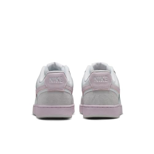 Nike Women's Court Vision Lo Suede, Off White/Bleached Lilac, 11 by Nike - Used condition - Image 4