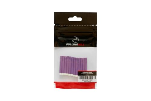 Fulling Mill Fly Tying Ant Body Hard Purple & White - 4mm