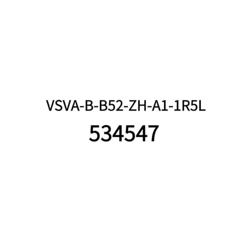 Électrovannes VSVA-B-P53E-ZD-A1 et composants de distribution d'air comprimé