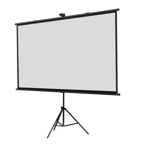 Pantalla Retráctil Proyector HD 60in 16:9 con Soporte miniatura 1
