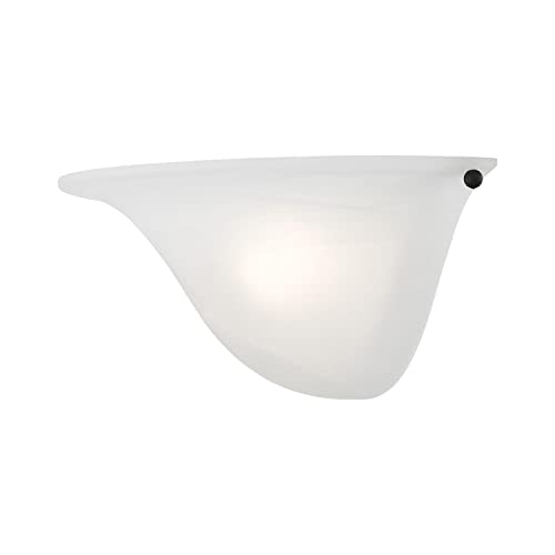 Image of Livex Lighting 1-Light Wall Sconce, Black