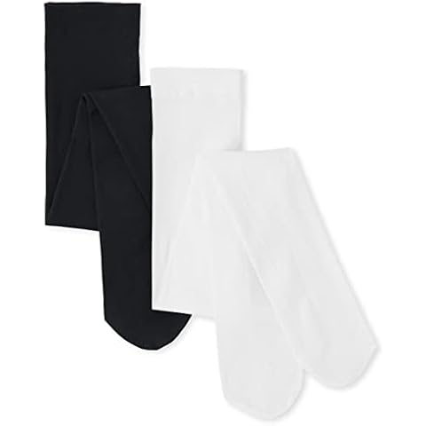 The Children's Place Girl's Tights, 2 Pack Cover