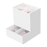Beautyflier Disposable Daily Contact Lens Dispenser, Desktop and Wall Mounted 2 IN 1- Universal for All Brands, Dispenser, Organizer, & Storage for Contact Lenses, Cosmetic Contact lenses, Case Only