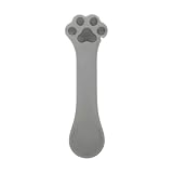 Mipcase Cat Food Scoop Silicone Dog Cat Food Spoon Paw Design Multi- Functional Pet Food Can Spoon Manual Can Opener Dog Wet Food Spoon Feeding Scoop Claw Spoon