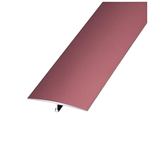 Seuil de transition en T et profilé de bord plat pour carrelage