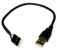 Sewell IDC 5 Male to USB 2.0 A Male Adapter Cable