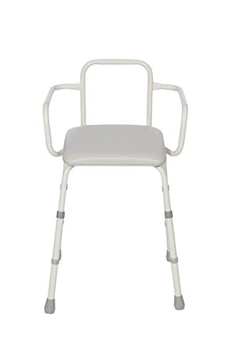 Tabouret réglable Homecraft Sherwood avec siège inclinable rembourré