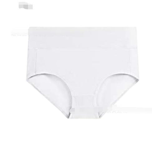 Momolaa Bragas Mujer Algodon Bragas menstruales Bragas Mujer Roupas Femininas Ropa Interior para Mujer Calzoncillos de Color sólido Transpirables de Cintura Alta Bragas para Mujer Roupas Femininas