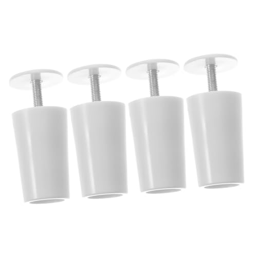 Ciieeo 4pcs White Blind Stoppers Window Screen Pins DIY Replacement Accessories for Roller Shutters Prevent Absorption Into Box Practical Fit Household Blinds