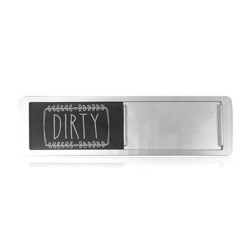 ALCXAZS Universal Dish Washer Microwave Oven Clothes Dryer Dirty Sign Double Sided Acrylic Adhesive Indicator with Stickers, No.03