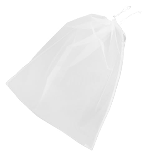 Cabilock Wine Brewing Strainer Bag Reusable Mesh Filter Bag for Juicing Winemaking and Cooking and Multi Functional Nut Milk Straining Bag