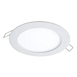 HALO SMD-DM 6 in. 3000K Lens White Round Integrated LED Surface Mount Recessed Remodel Trim Kit