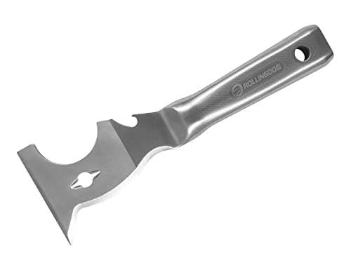 ROLLINGDOG 10 in 1 Painters Tool Mirror Polished One Piece Blade