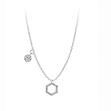 COLLAR COLGANTE CONSTELACIÓN: No solo es una joya de lujo imprescindible para ti, sino también un regalo perfecto para tu mejor amiga, novia, hija, esposa o tu ser querido. Diseño simple pero elegante, muy adecuado para tus outfits diarios, no importa con chaqueta de traje en la oficina, o salir a tomar un café en jeans, puede combinar amigablemente con tu ropa.