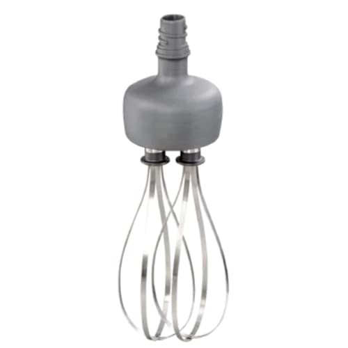 Robot Coupe MMP240COMBI Variable-Speed Mini Power Mixer Immersion Blender with 10-Inch Arm/Shaft and 7-Inch Whisk, 120v, Grey