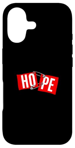 Red Color Holding On To Hope Red Graphic �X�}�z�P�[�X iPhone 17 �p