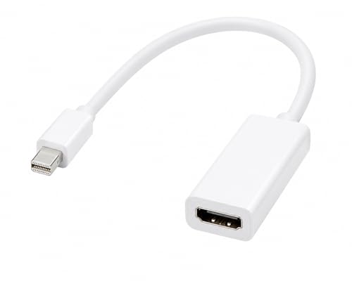 Cable convertidor Mini DisplayPort a HDMI para conectar Mac Mini y MacBook Air a HDTV