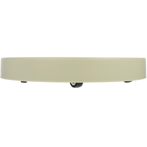 Plateau à plantes roulant plastique robuste support pot fleur - 2