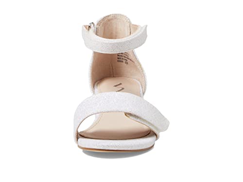 NINA Girl's Rejina (Little Kid/Big Kid) White Glitter 4 Big Kid M2
