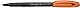 Schneider Topliner 967 Fineliner (Strichstärke 0,4 mm) 1 Stück orange, 196706