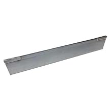 Micro 100 T-103 Cut Off Tool - T Style - Regular - Brazed, 1/8" Width, 3/4" Length, 1/2" Square Shank Height, 4-1/2" OAL, Uncoated