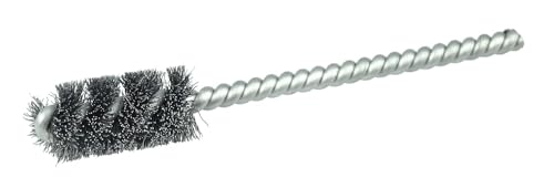 Image of Weiler 21083 1 /2 inch Power Tube Brush, 0.005 inch Stainless Steel Wire Fill, 1 inch Brush Length, Made in the USA (Pack of 10)