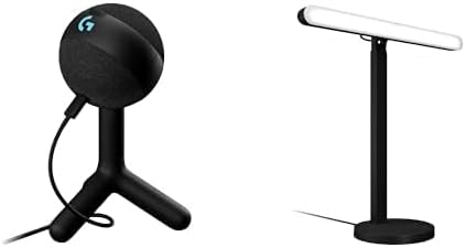 Yeti Orb RGB Gaming Microphone with LIGHTSYNC, USB Mic for Streaming Litra Beam Premium LED Gaming Key Light with Truesoft