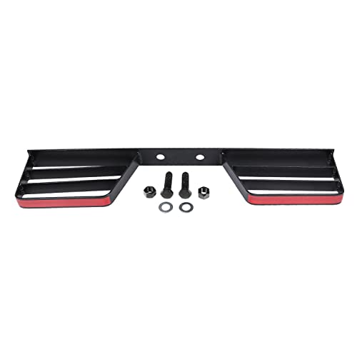 Heavy duty towstep towbar mounted double rear step van 4x4 in Black,included bolts
