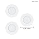 EGLO connect.z Smart-Home 3er-Set LED Bad-Einbaustrahler Fueva-Z, ultra flach, Ø 85 mm, ZigBee, App und Sprachsteuerung Alexa, Lichtfarbe (warmweiß-kaltweiß), dimmbar, 3 Metall Einbauspots weiß, IP44
