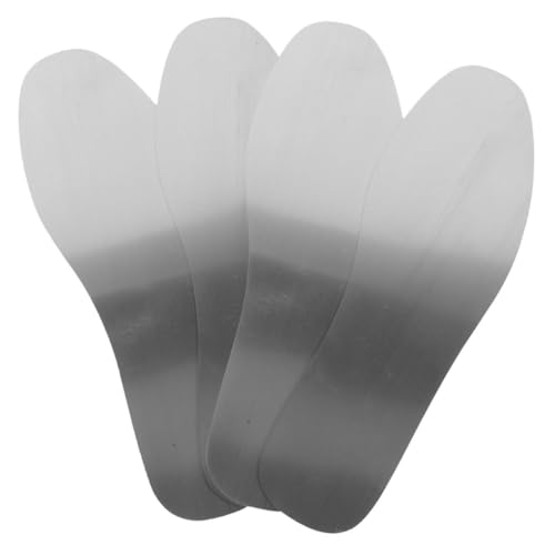 ANDRESLAD 2 pares Plantillas de Acero Inoxidable Antiperforación para Zapatos de Trabajo y Senderismo Protección Unisex Diseño Delgado y Resistente para Calzado Seguro