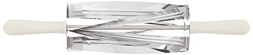 Ateco Stainless Steel Croissant Roller Cutter 15-inches long x 5-inches diameter by Ateco - Image 2
